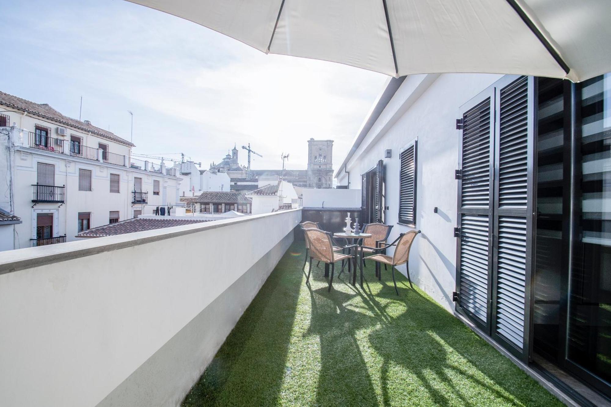 Apartamento Atico Real Suites Granada Esterno foto